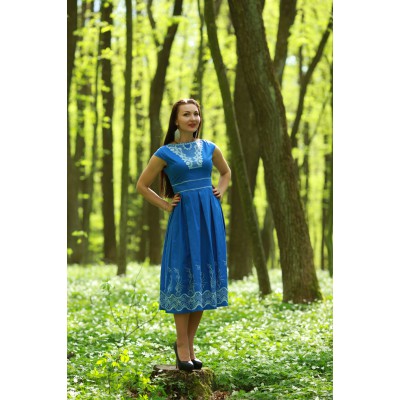 Embroidered dress "Lovely"